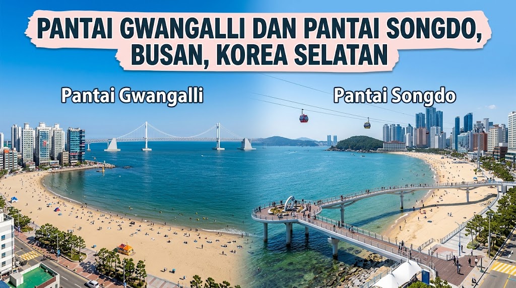 5 Destinasi Wisata Pantai di Busan